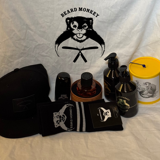 Beard Monkey kit with men's products