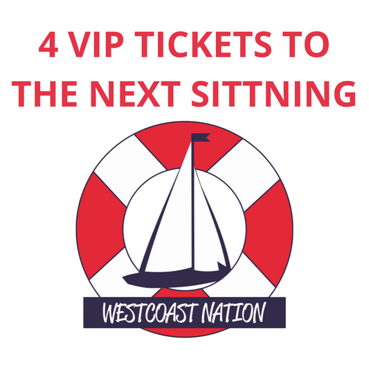 4 VIP tickets to the next WestCoast sittning