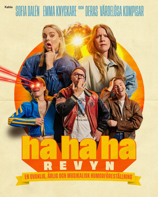 2 Tickets to ''Hahaha Revyn'' from Jönköpings Teater